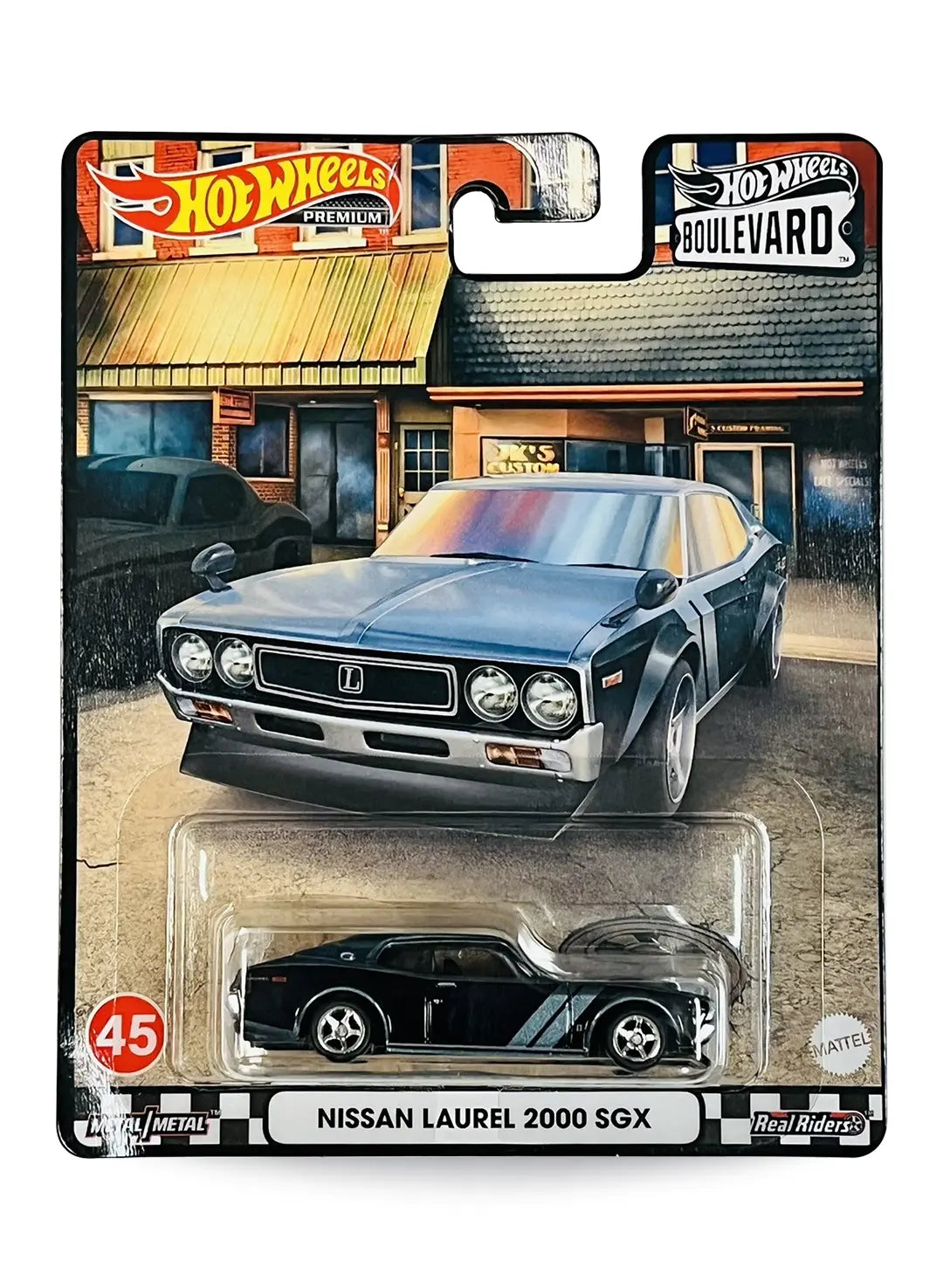 Hot Wheels Boulevard (After 2013) – 2022 Nissan Laurel 2000 SGX 1:64 - Blue Grey