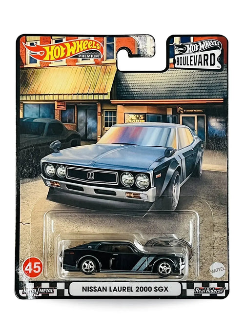 Hot Wheels Boulevard (After 2013) – 2022 Nissan Laurel 2000 SGX 1:64 - Blue Grey