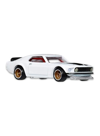 Hot Wheels Fast & Furious Premium Series Mix 2 2024 1969 Ford Mustang Boss 302 1:64 – White
