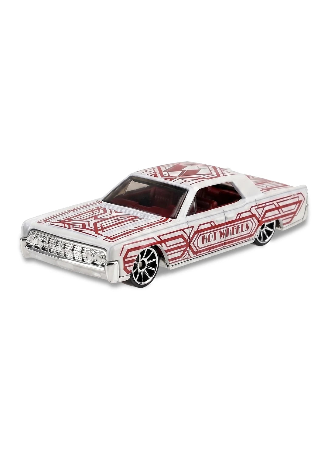 Hot Wheels Red Edition 2017 Lincoln '64 Continental 1:64 White