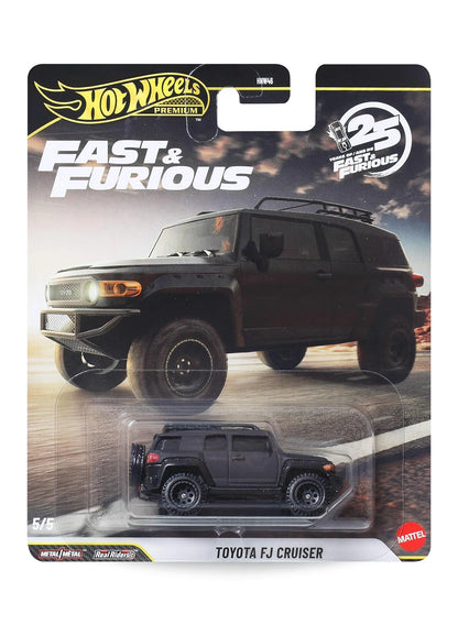 Hot Wheels Fast & Furious Premium Series Mix 1 2026 Toyota FJ Cruiser 1:64 – Matte Black