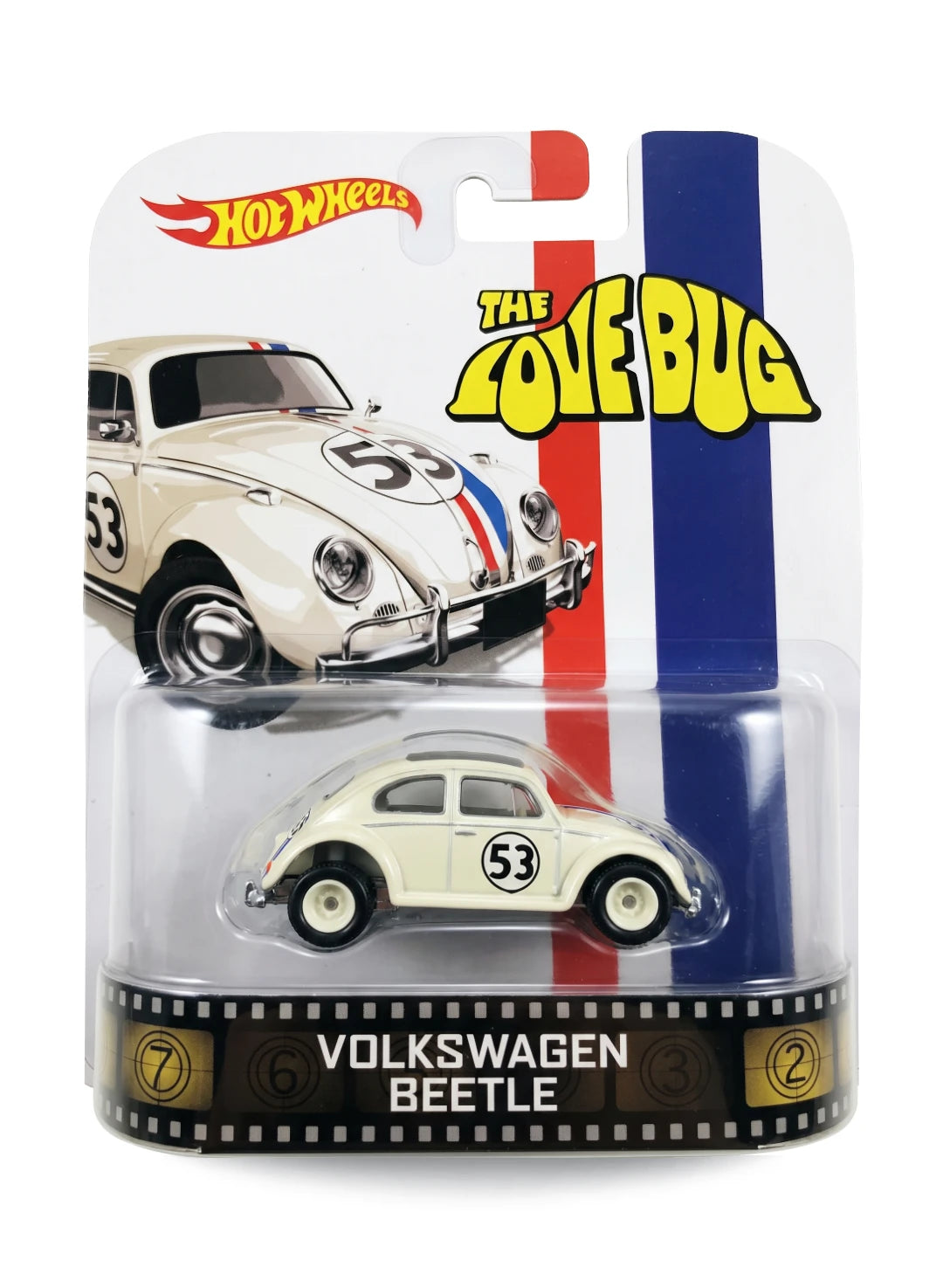 Hot Wheels Entertainment 2014 Mix 1 Volkswagen Beetle 1:64 – Off-White