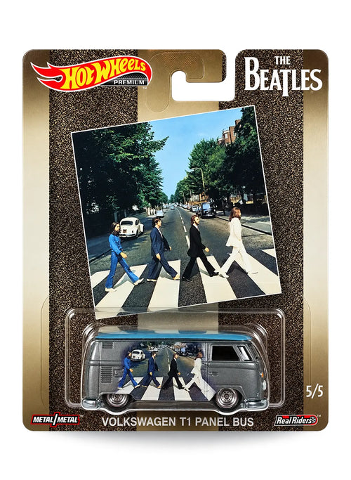 Hot Wheels Pop Culture 2019 The Beatles Volkswagen T1 Panel Bus 1:64 – Gray