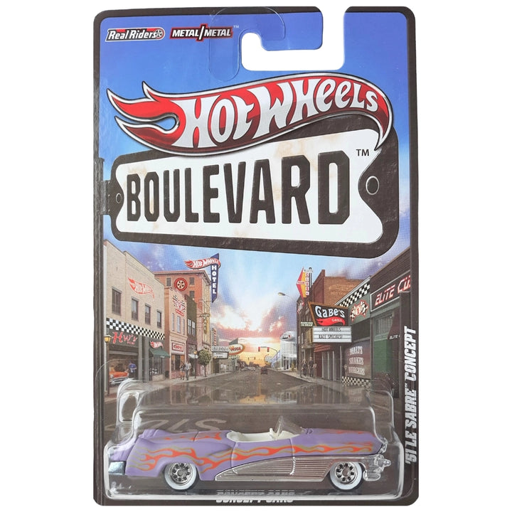 Hot Wheels 1:64 '51 Le Sabre Concept Matte Lavender w/ Chrome Sides