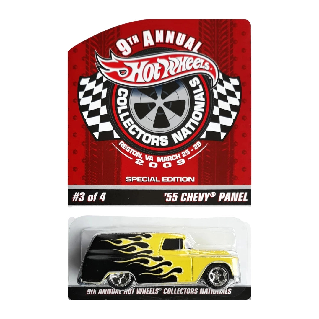 ’55 Chevy Panel – Black & Yellow