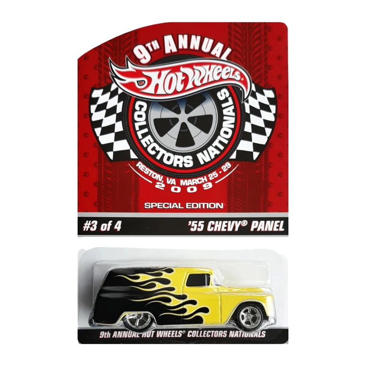 ’55 Chevy Panel – Black & Yellow