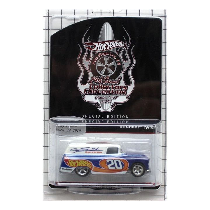 ’55 Chevy Panel – Pearl White & Blue