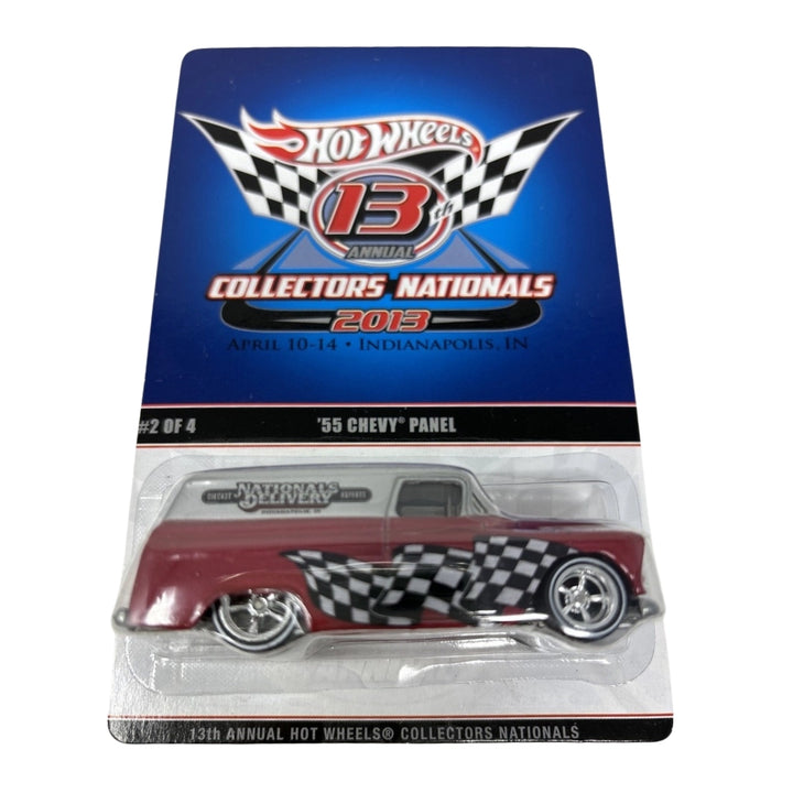 '55 Chevy Panel – Red & Silver