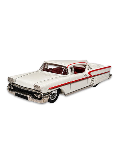 Hot Wheels Retro Entertainment 2013 Mix 6 Chevrolet '58 Impala 1:64 – White