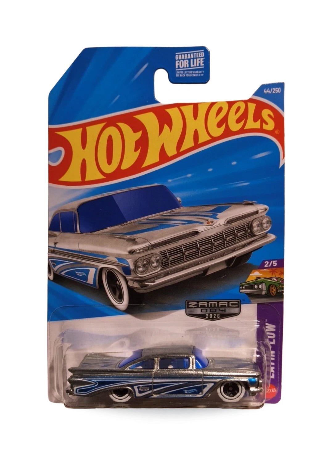 Hot Wheels Walmart Exclusive ZAMAC Editions 2026 Chevrolet '59 Chevy Impala 1:64 – ZAMAC