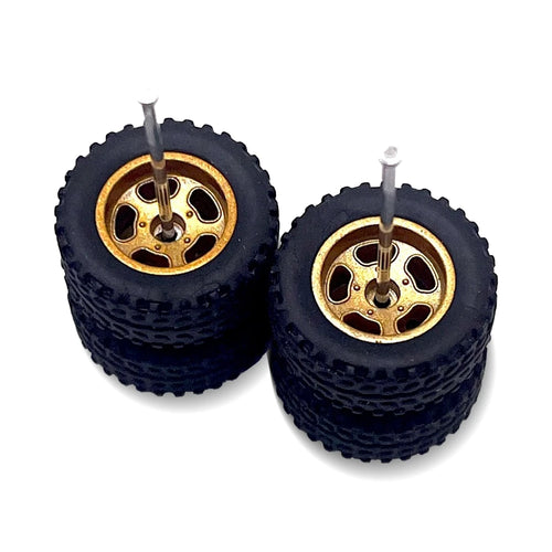 5 Slot Gold Off-road 14mm / 14mm