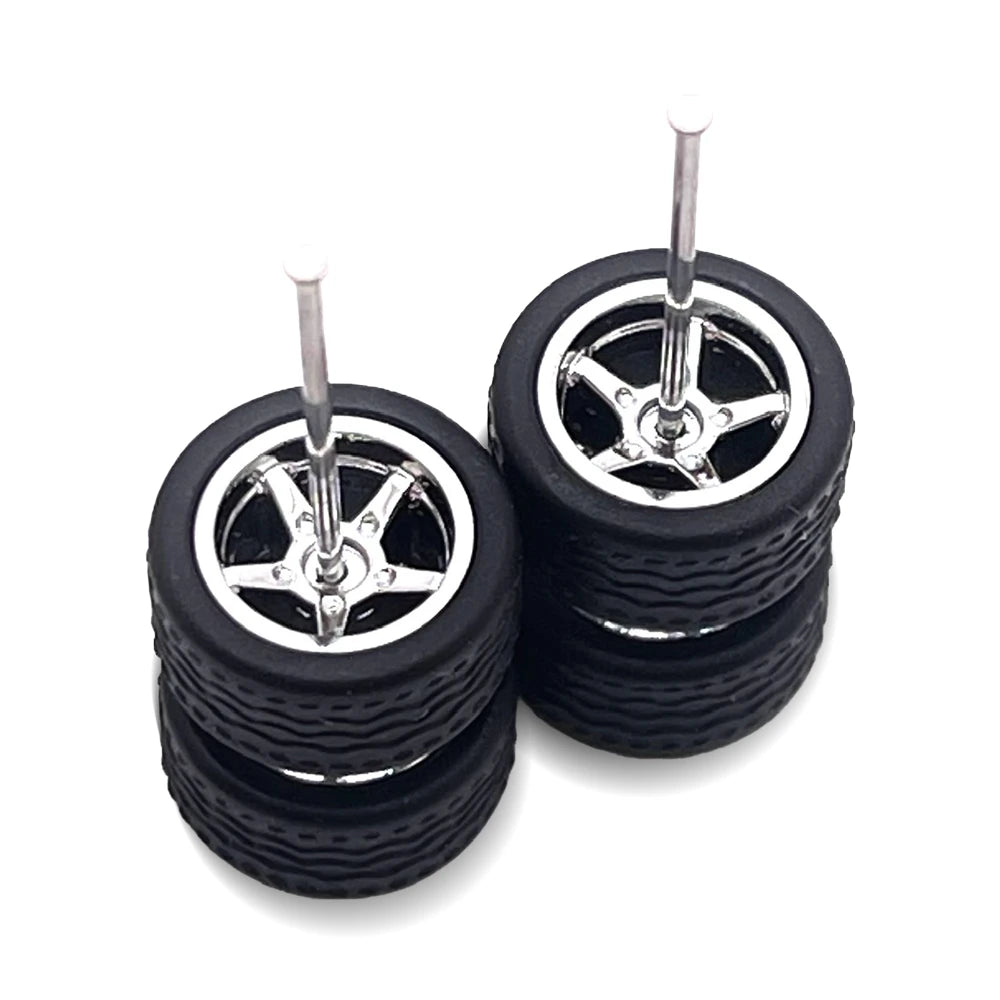 5 Spoke Chrome 11mm / 11mm