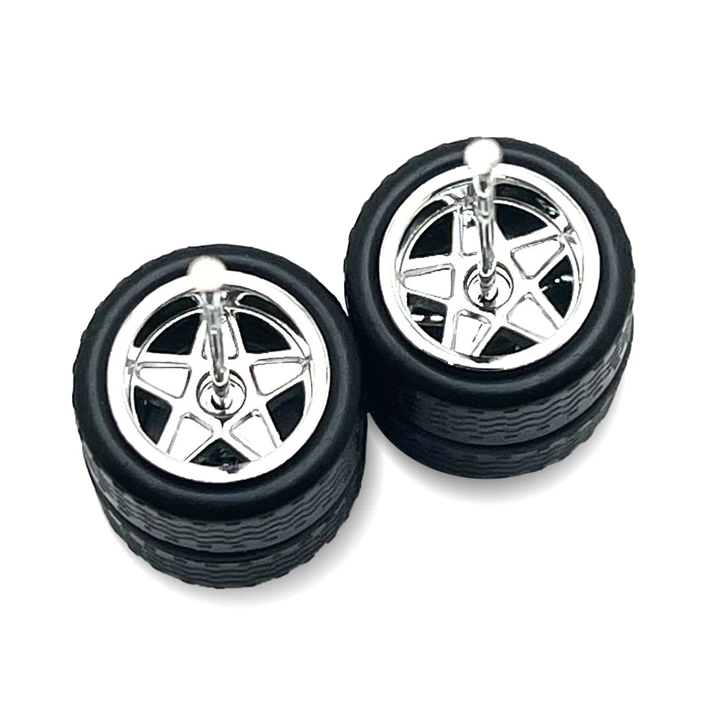 5 Star Chrome Electroplated 12mm / 12mm
