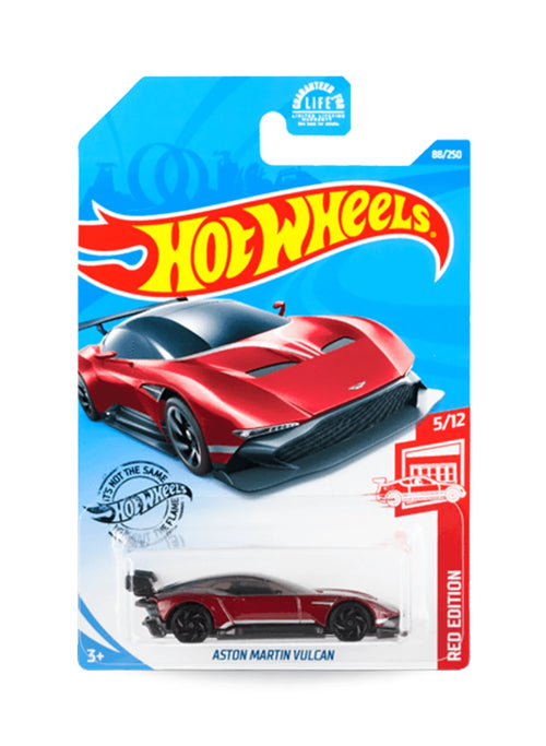 Hot Wheels Aston Martin Vulcan 1:64 – Metallic Red