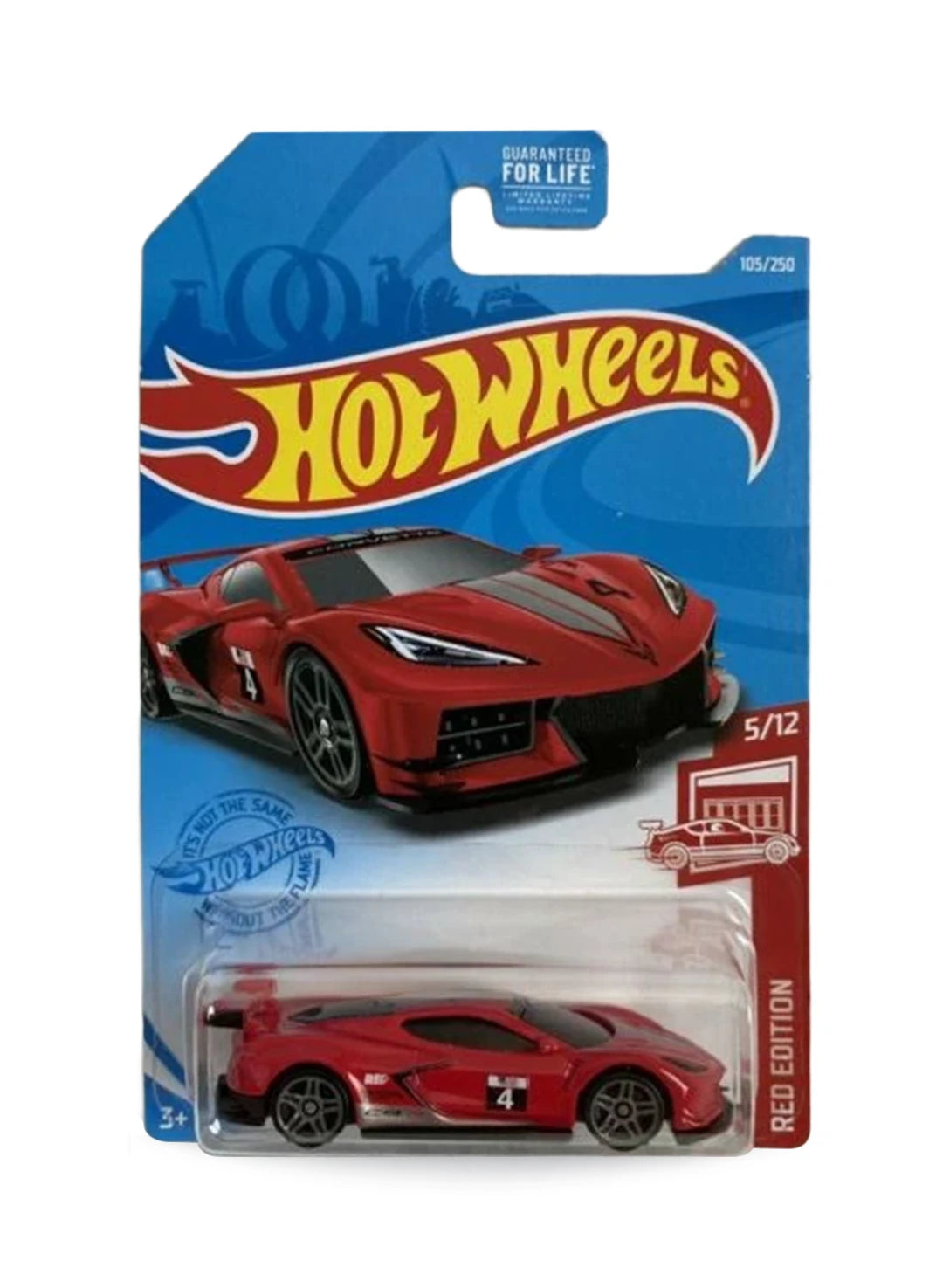 Hot Wheels Red Edition 2021 Chevrolet Corvette C8.R 1:64 Red