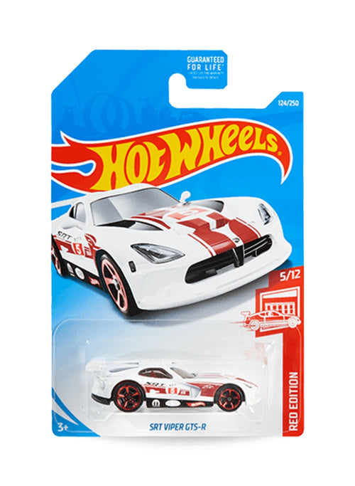 Hot Wheels Red Edition 2019 Dodge SRT Viper GTS-R 1:64 – White
