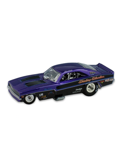 Hot Wheels Dragstrip Demons 2010 '69 Dodge Charger F/C – Shakey Situation 1:64 – Purple