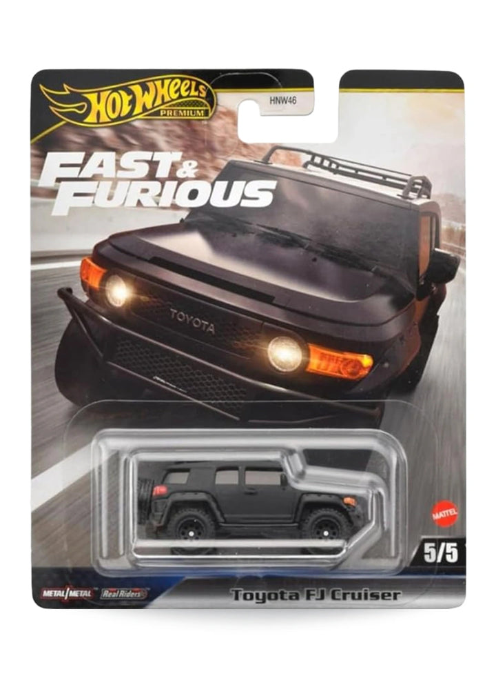 Hot Wheels Fast & Furious Premium Series Mix 4 2024 Toyota FJ Cruiser 1:64 – Matte Black