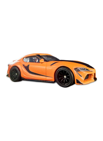 Hot Wheels Fast & Furious Premium Series Fast Superstars 2021 Toyota GR Supra 1:64 – Matte Orange