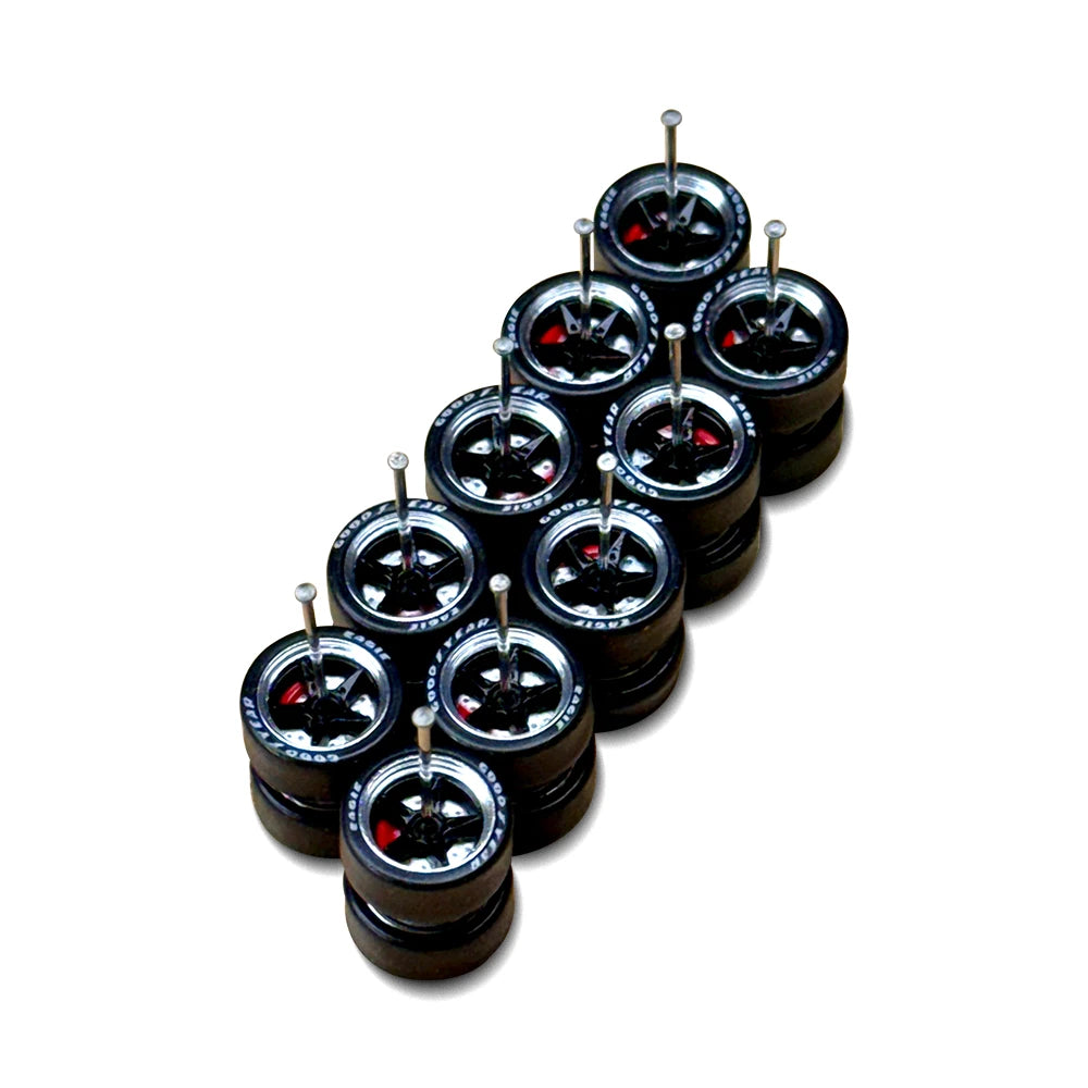 15x Sets NEW Alloy 11mm for Hot Wheels 83 Silverado 1/64 Drop in Fit MIX COLORS