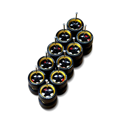 15x Sets NEW Alloy 11mm for Hot Wheels 83 Silverado 1/64 Drop in Fit MIX COLORS