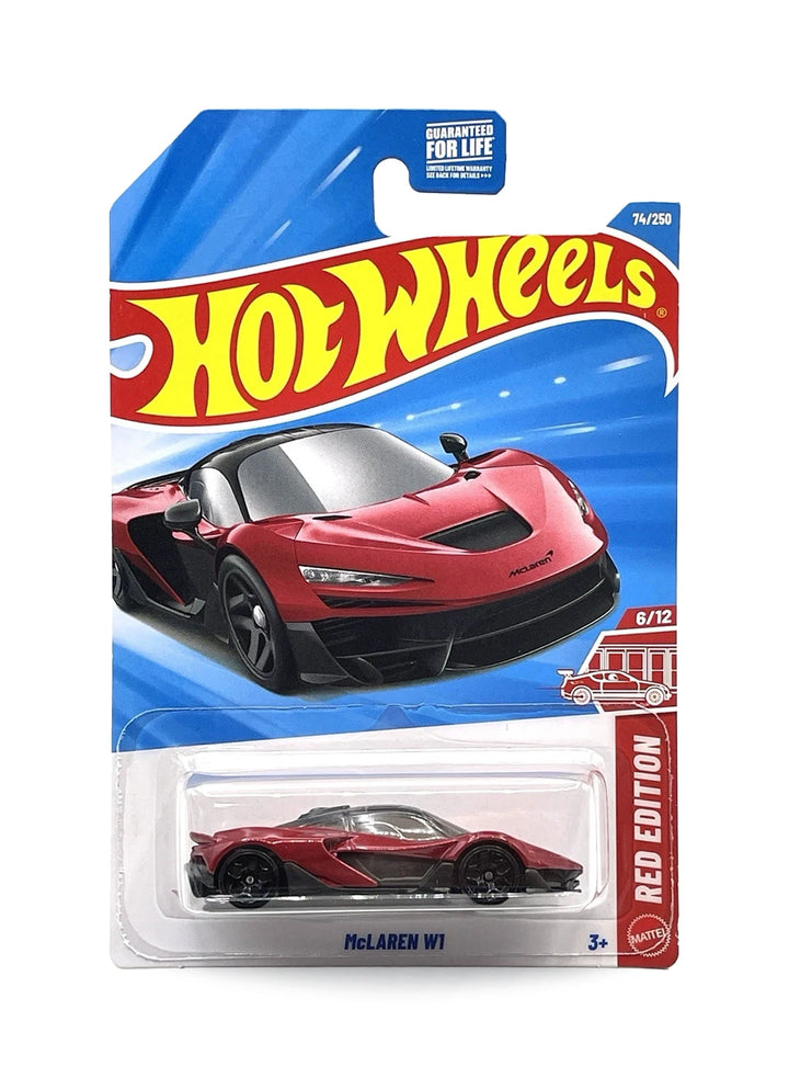 Hot Wheels Red Edition 2026 McLaren W1 1:64 Volcano Red