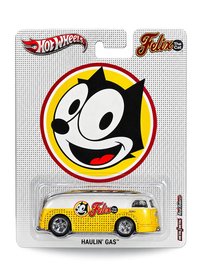 Hot Wheels Pop Culture 2013 King Features Felix the Cat Haulin' Gas 1:64 scale diecast truck mint on its original character blister card.