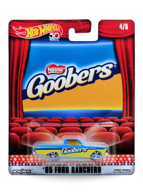 Hot Wheels Pop Culture 2018 Nestle Ford '65 Ford Ranchero 1:64 – Light Blue & Yellow