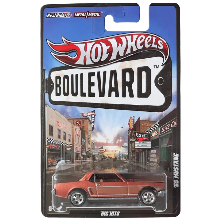 Hot Wheels 1:64 '65 Mustang Metalflake Copper