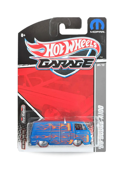 Hot Wheels Mopar Garage 2011 Dodge '66 Dodge A100 1:64 – Anodized Blue