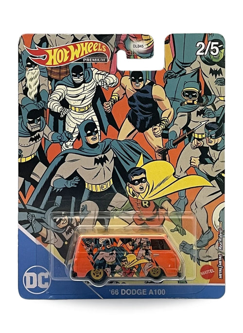 Hot Wheels Pop Culture 2022 DC Comics: Batman Dodge '66 Dodge A100 1:64 – Orange