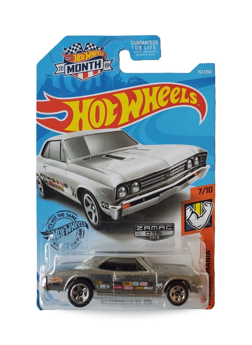 Hot Wheels Walmart Exclusive ZAMAC Editions 2019 Chevrolet '67 Chevelle SS 396 1:64 – ZAMAC