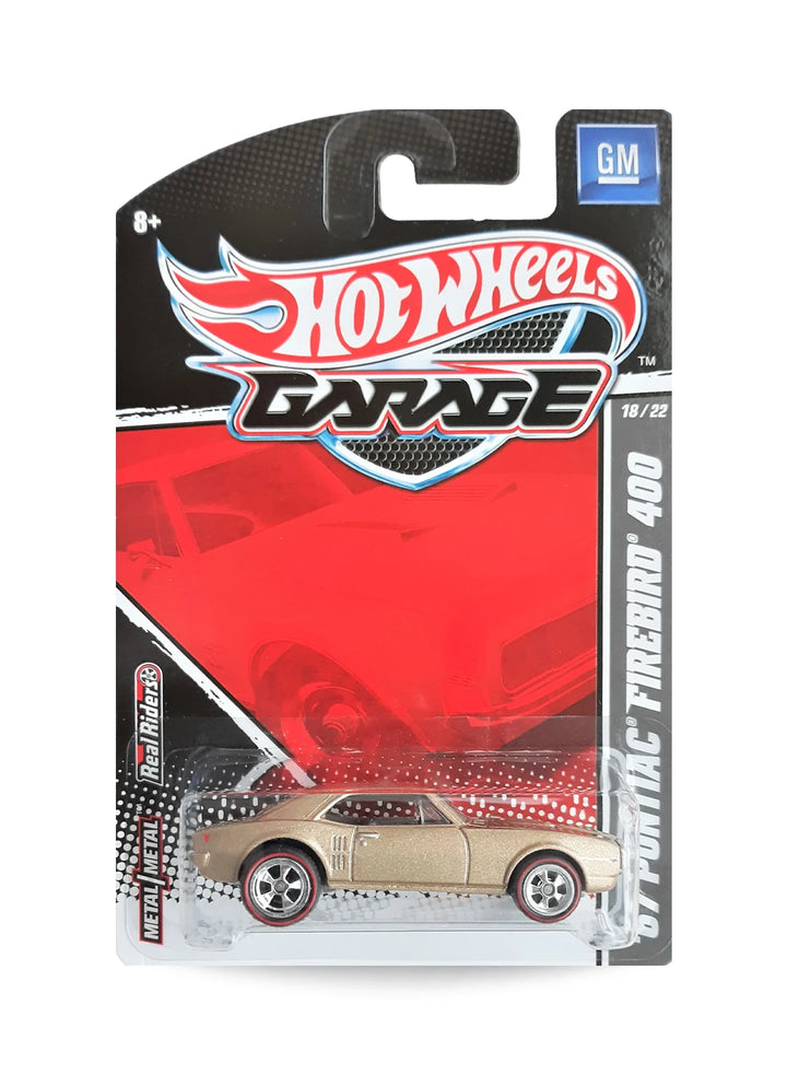 Hot Wheels GM Garage 2011 Pontiac '67 Pontiac Firebird 400 1:64 – Metalflake Champagne