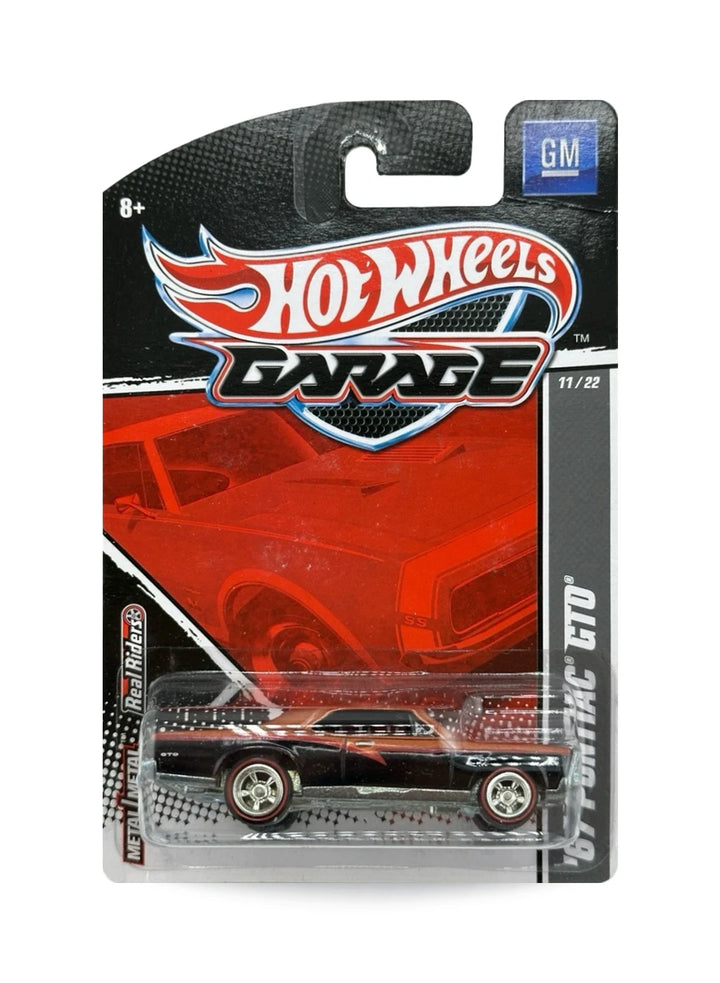 Hot Wheels GM Garage 2011 Pontiac '67 Pontiac GTO 1:64 – Metallic Copper & Black