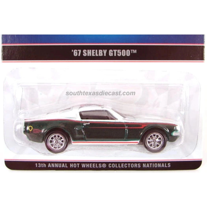 '67 Shelby GT500 – White & Metalflake Dark Green