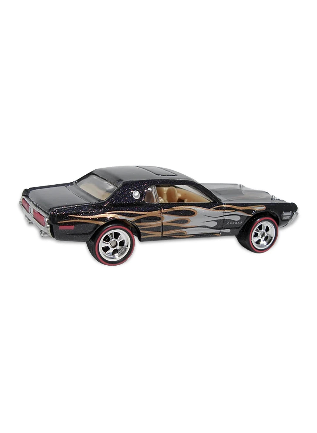 Hot Wheels Larry's Garage 21-Car Collection 2009 Mercury '68 Cougar 1:64 – Metalflake Black