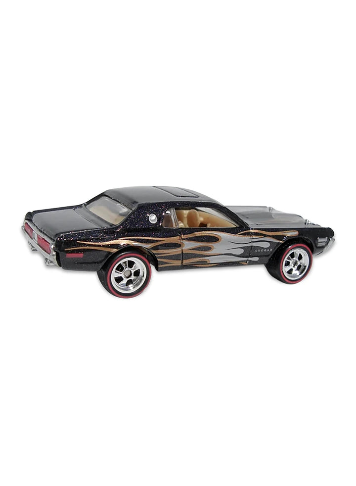 Hot Wheels Larry's Garage 21-Car Collection 2009 Mercury '68 Cougar 1:64 – Metalflake Black