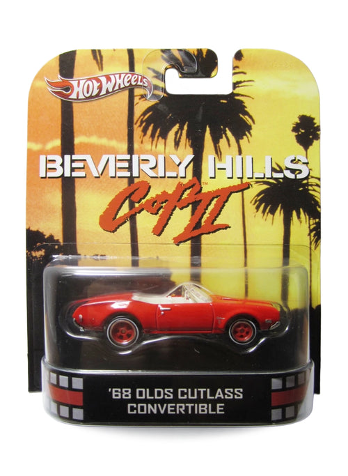 Hot Wheels Retro Entertainment 2013 Mix 7 Oldsmobile '68 Olds Cutlass Convertible 1:64 – Red