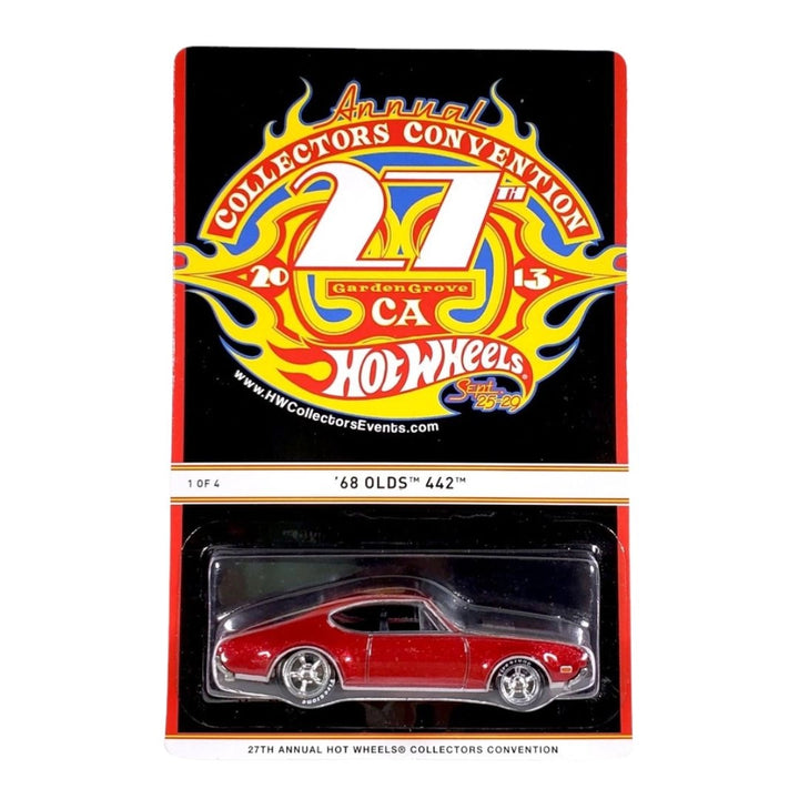 ’68 Olds 442 – Metalflake Dark Red