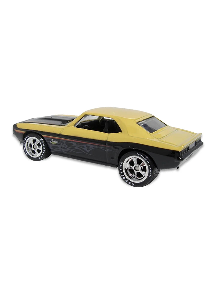 Hot Wheels Larry's Garage 21-Car Collection 2009 Chevrolet '69 Camaro 1:64 – Yellow & Black