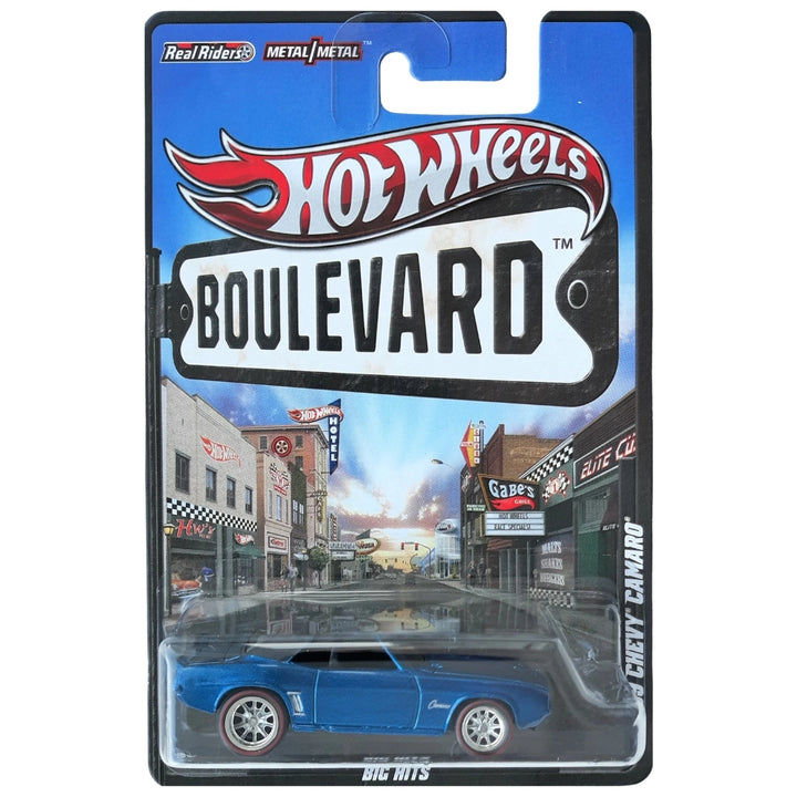 Hot Wheels 1:64 '69 Chevy Camaro Metallic Blue