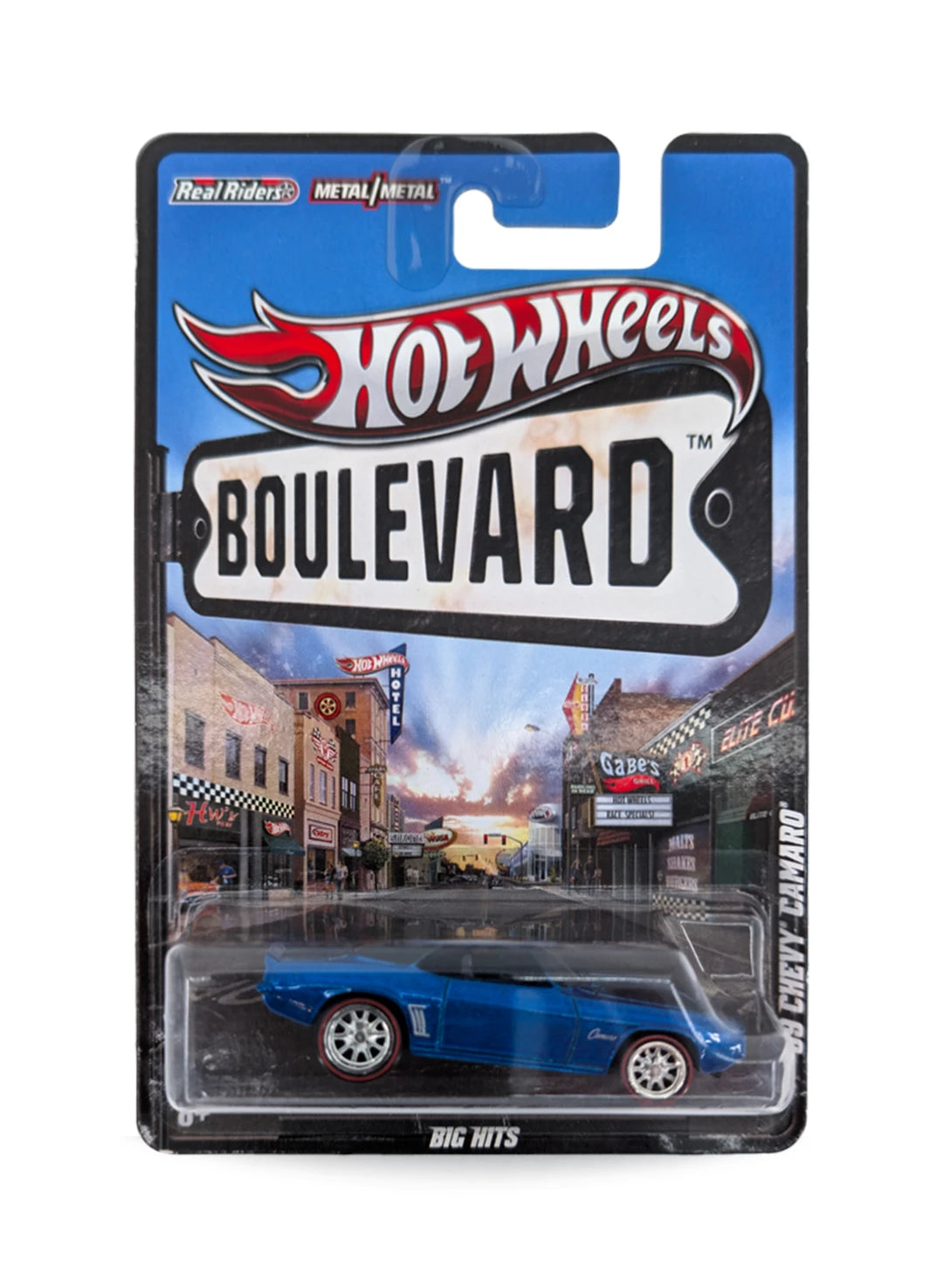 Hot Wheels Boulevard (Pre 2013) – 2012 '69 Chevy Camaro 1:64 - Metallic Blue