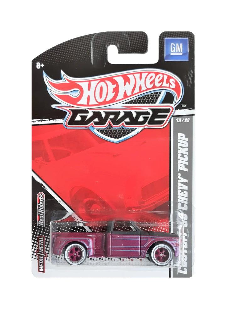Hot Wheels GM Garage 2011 Chevrolet Custom '69 Chevy Pickup 1:64 – Purple