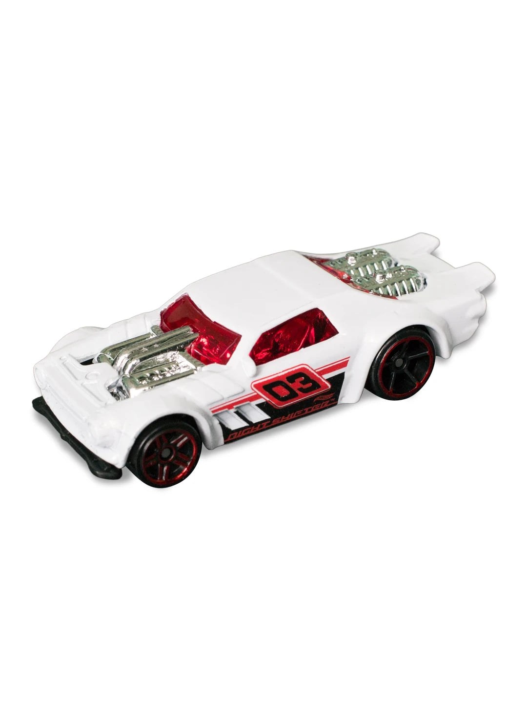 Hot Wheels Red Edition 2017 Night Shifter 1:64 Pearl White