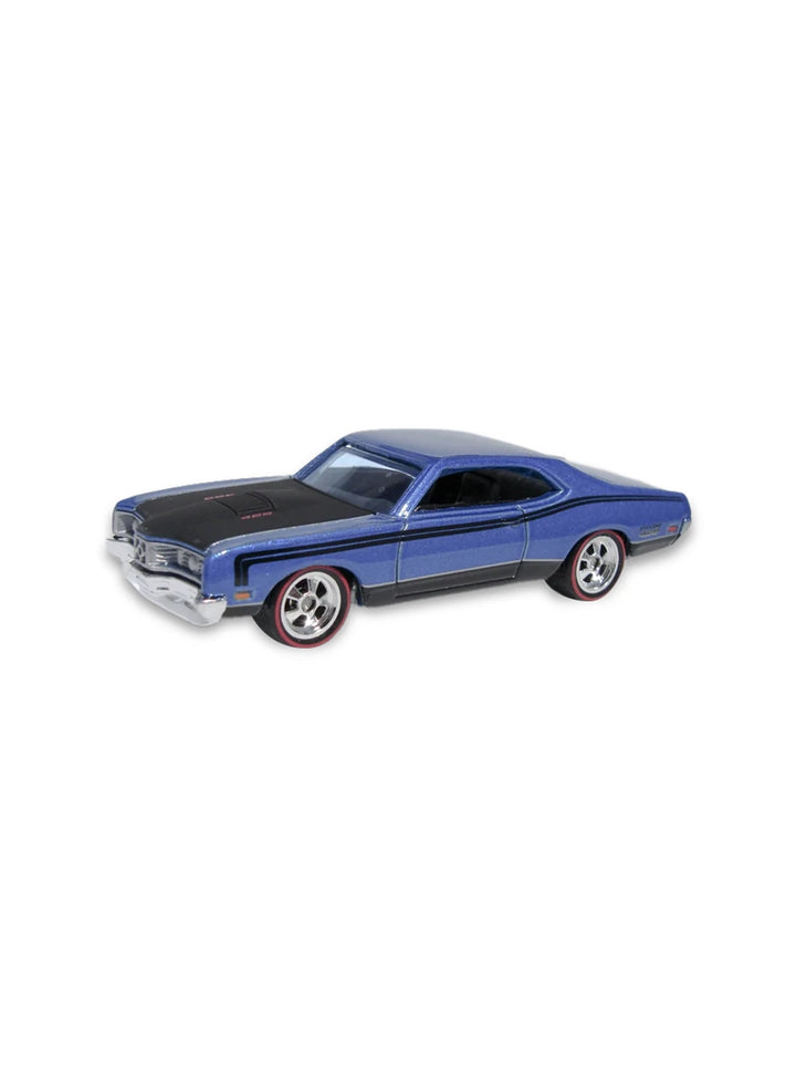 Hot Wheels Larry's Garage 21-Car Collection 2009 Mercury '70 Cyclone 1:64 – Metalflake Blue