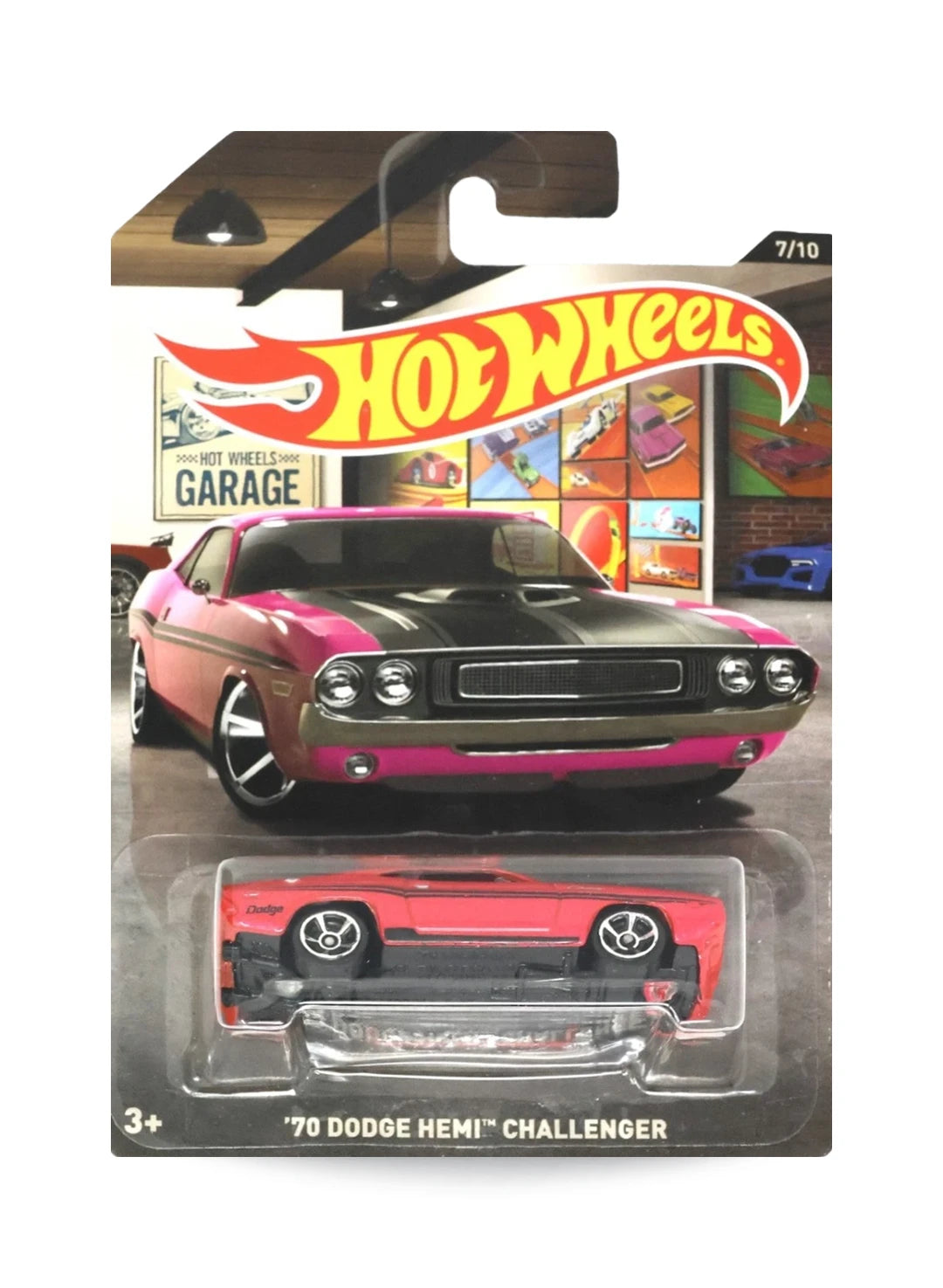 Hot Wheels Garage Series 2016 Dodge '70 Dodge Hemi Challenger 1:64 – Pearl Pink