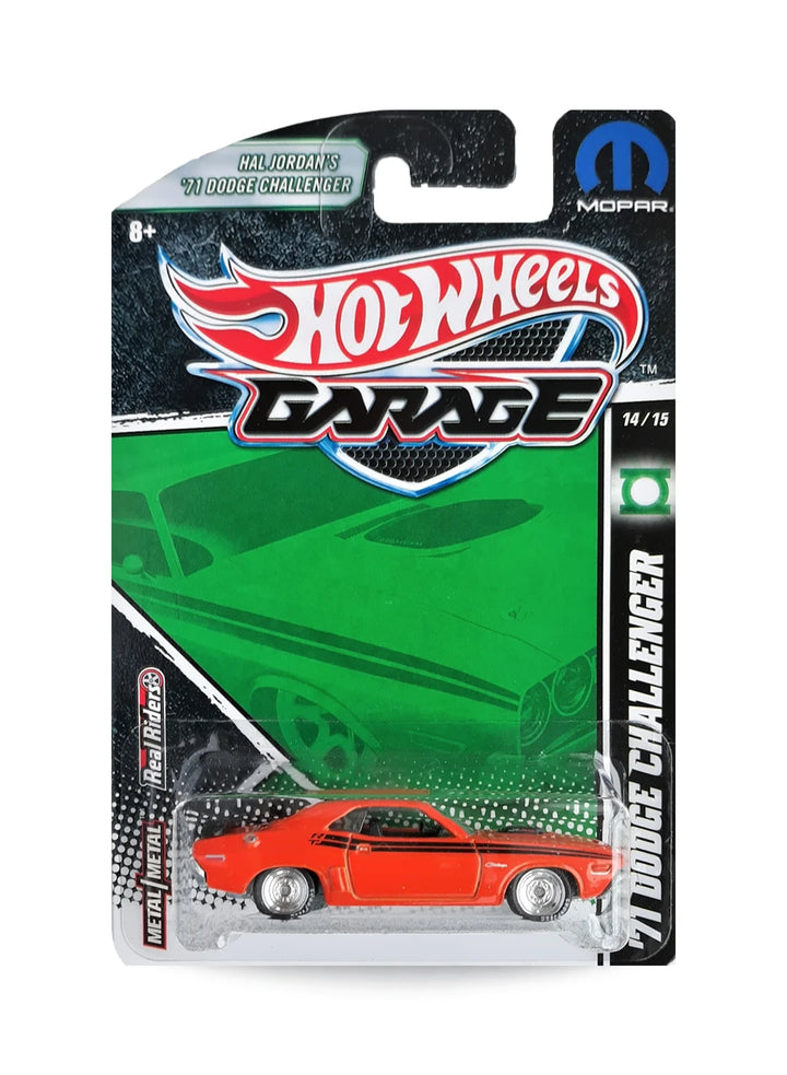 Hot Wheels Mopar Garage 2011 Dodge '71 Dodge Challenger 1:64 – Hazard Orange