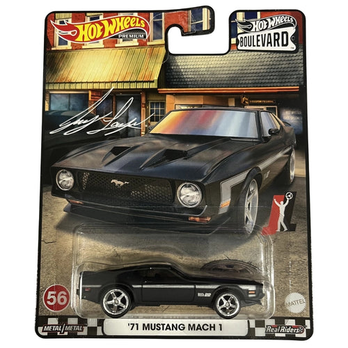 Hot Wheels 1:64 '71 Mustang Mach 1 Matte Black