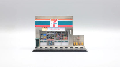 7-Eleven Style Mini Diorama for 1:64 Diecast Cars – Convenience Store Scene