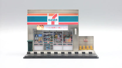 7-Eleven Style Mini Diorama for 1:64 Diecast Cars – Convenience Store Scene
